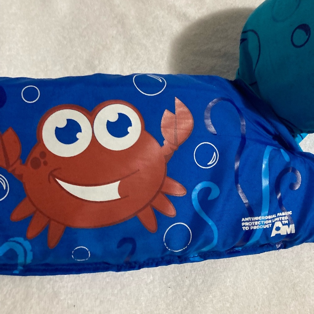 Puddle Jumper red crab Antimicrobial fabric